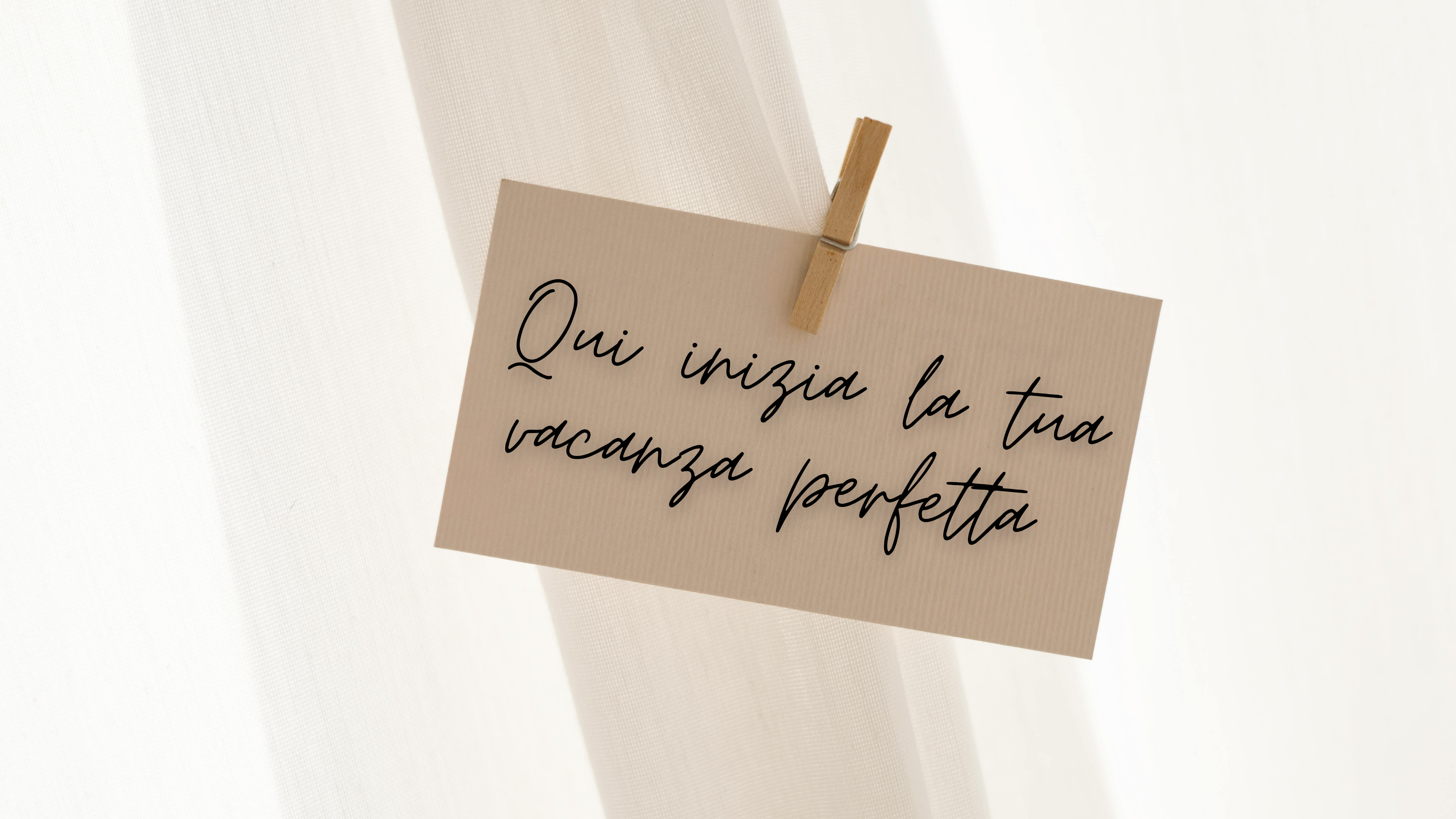 post it con frase per gli ospiti